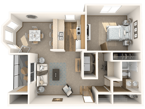 5015 South Regal Street 1-2 Beds Apartment for Rent - Photo Gallery 40